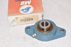 NEW MB Manufacturing FC225-34 2-Bolt Flange Bearing, 3/4'' Bore