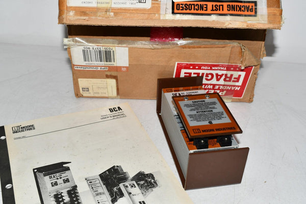 NEW Moore DCA/10-50MA/DH1L1/117AC Dc Current Alarm DCA – VB Industrial ...