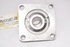 NEW MUCF207-20 Eccentric Locking 4 Bolt SS Flange Bearing