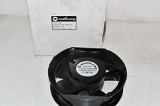 NEW MULTICOMP MC21671 AC Axial Fan, 115V, Rectangular with Rounded Ends, 172 mm, 51 mm, Precision Ball Bearing, 239 CFM