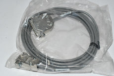 NEW Northern Technologies Fanuc HMI-CAB-C52 CABLE 25 PIN MALE TO HMI CHANNEL 0 9 PIN RS-232 TO SLC 5/03 5/04 12 FOOT