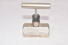 NEW Noshok 403FFC Needle Valve 10000 PSI 200 DEG F