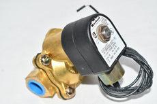 NEW Parker 73218BN4UNLVN0C111P3 2-Way Solenoid Valve 1/2 in. NPT, 120 Volt,