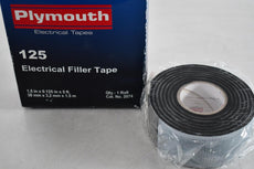 NEW PLYMOUTH RUBBER 2074 Tape, Electrical 125 1.5'' x 0.125'' x 5 ft.