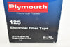 NEW PLYMOUTH RUBBER 2074 Tape, Electrical 125 1.5'' x 0.125'' x 5 ft.