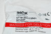 NEW Sick VT18-204172S01 Diffuse Photoelectric Sensor, Barrel Sensor, 105 mm Detection Range