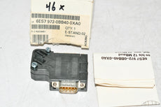 NEW Siemens 6ES7972-0BB40-0XA0 Profibus Connector - 45 Degree  E-Stand 02