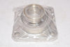 NEW Stainless Steel SF207 PILLOW BLOCK BEARING 4 Bolt 1-1/4'' Bore W/ Collar