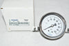 NEW Stark Industries 23B-100-C Pressure Gauge 2-1/2'' 100 PSI 1/4'' NPT