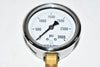 NEW Stark Industries 23B-3K 2-1/2'' Pressure Gauge 0-3000 psi