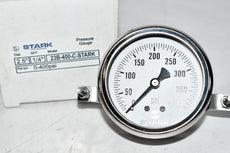 NEW Stark Industries 23B-400-C Pressure Gauge 2.5'' 2-1/2'' 0-400 psi 1/4'' NPT