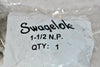 NEW Swagelok 1-1/2 N.P. Clamp Fitting