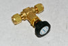 NEW SWAGELOK B-4JN BRASS SCREWED-BONNET NEEDLE VALVE 1/4''