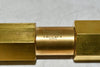 NEW Swagelok B-8C4-C5-W22-10 Brass Poppet Check Valve, Fixed Pressure 10 PSI