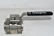 NEW SWAGELOK SS-67ESW24P Manual Stainless Socket Weld 1-1/2In Ball Valve