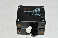 NEW TYCO TE Connectivity W68-X2Q12-10 Circuit Breaker Magnetic 10A 277 V AC DC Lever Panel Mount