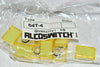 Pack of 10 NEW ALCOSWITCH 64T4 LENS SET RECT YELLOW