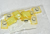 Pack of 10 NEW ALCOSWITCH 64T4 LENS SET RECT YELLOW