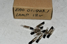 Pack of 10 NEW EAO 01-903.1 Filament Lamp T5.5 Bulb