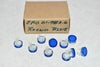 Pack of 10 NEW EAO 01-983.6 LENS RND BLU TRAN HOLES