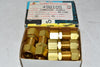 Pack of 10 NEW Swagelok B-810-71-4 Brass Pipe Adapter 1/2'' Tube 1/4'' Npt