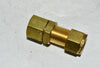 Pack of 10 NEW Swagelok B-810-71-4 Brass Pipe Adapter 1/2'' Tube 1/4'' Npt