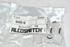 Pack of 10 NEW TE Connectivity ALCOSWITCH 64S9 LENS SET SQUARE WHITE