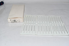 Pack of 3 NEW Allen Bradley 1492-SM5X12V101-200 MARKER CARD PRINTED