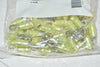 Pack of 50 NEW Voltrex CRS-DY-1010 Ring Tongue Terminal, M5, #10, 10 AWG, CRS Series, Yellow