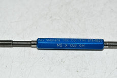 R.L. Stephens Tool M5 x 0.8 6H Threaded Plug Gage GO 4.480mm x NOGO 4.605mm