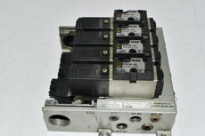 SMC NVV5FS2-01T1-041-02T Solenoid Valve Manifold NVFS2100-5FZ x 4