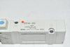 SMC SY5140-5FU Solenoid Valve, Air, 2-Position Single Solenoid, Pilot, 24 VDC, SY5000 Series