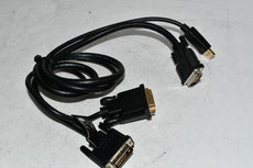 StarTech DP2DVIMM3BS 3ft (1m) DisplayPort to DVI Cable - 1080p Video