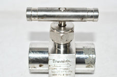 Swagelok SS-26VF6-PK Stainless Steel Integral Bonnet Needle Valve