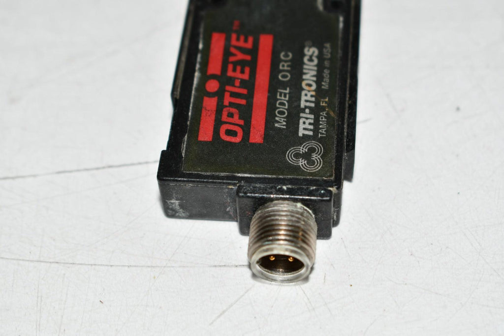 TRI-TRONICS BF-A-18RS FIBER OPTIC ORC PHOTOELECTRIC SENSOR OPTI-EYE ...