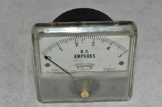 Triplet AC Volt Meter 327-U Panel Meter Gage 0-5 Amps