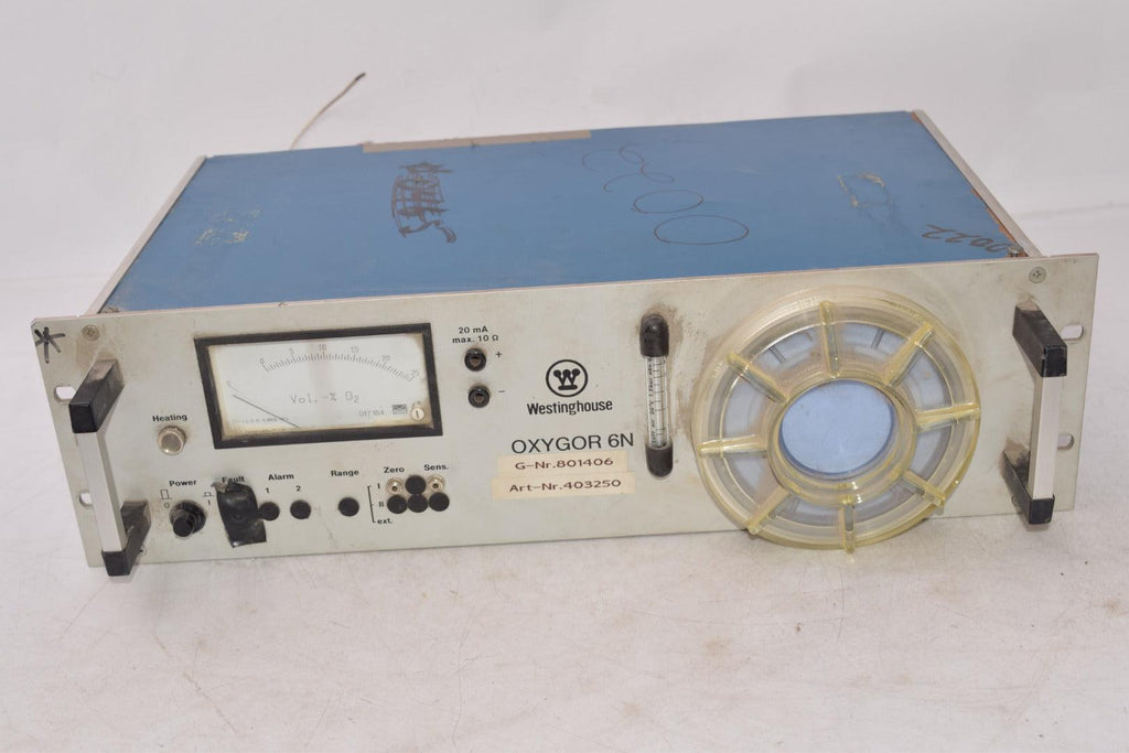 Westinghouse OXYGOR 6N, 801406, 403250 Oxygen Analyzer – VB Industrial ...