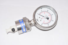 WIKA S31635 0-30 PSI Pressure Gauge 2-3/4'' W x 6'' OAL