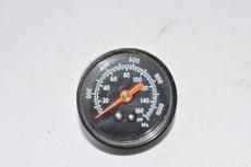 0-160 Psi Pressure Gauge 2'' Diameter x 1/4'' Pipe
