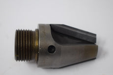 0.910'' Pilot Carbide Tipped Milling Cutter 1-1/2'' OD 1.118'' Thread 2-3/4'' OAL
