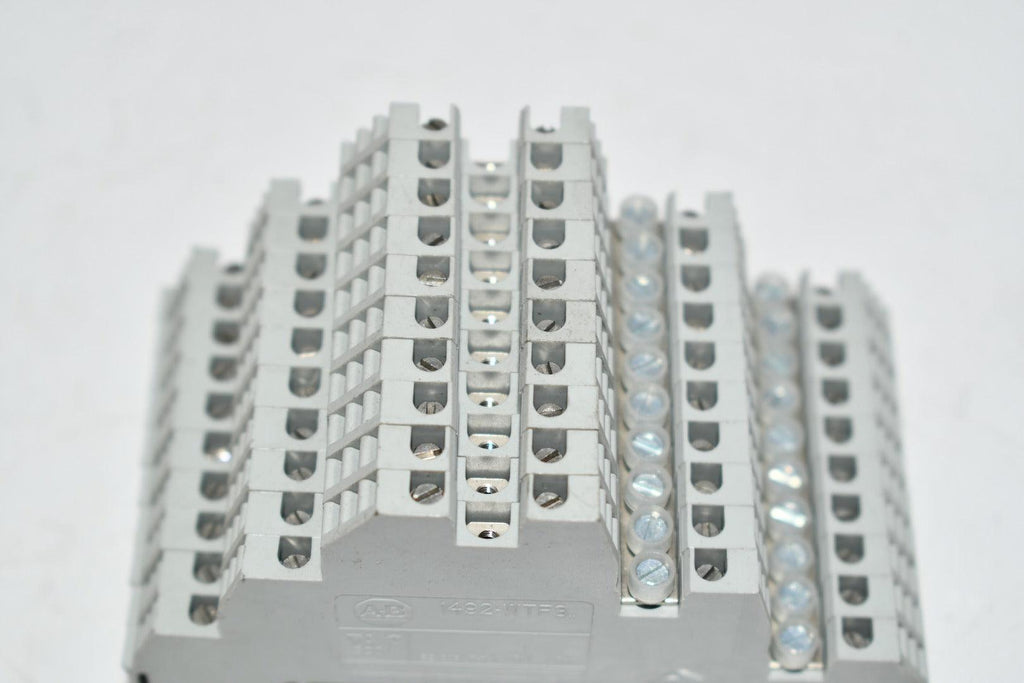 (10) Allen Bradley 1492WTF3 Terminal Block