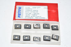 (10) NEW Fette 2291377 1196-84 Grade LW615 Carbide Inserts Indexable Tool