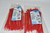2 Packs NEW Advanced Cable Ties AL-07-50-2-C Cable Locking Ties 7'' Standard Red