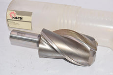 NEW WIDIA Hanita Z307376059A 3'' Dia x 1-1/4'' Shank x 5'' (Q/J) 093622-1 M42 Reduced Shank End Mill