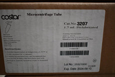 (250) NEW Corning 3207 Costar 1.7mL Low Binding Plastic Microcentrifuge Tubes