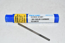 NEW Procarb Series- 01201 .101'' Solid Carbide Reamer USA