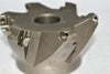 4'' Indexable Milling Cutter 6FL 1-1/4'' Bore