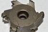 4'' Indexable Milling Cutter 6FL 1-1/4'' Bore