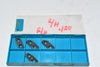 (4) NEW Ingersoll XEEW250332R-P Grade: IN15K Carbide Inserts Indexable