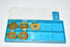 (5) NEW Ingersoll Indexable Carbide Inserts RCFA250300R Grade IN1515 5802675